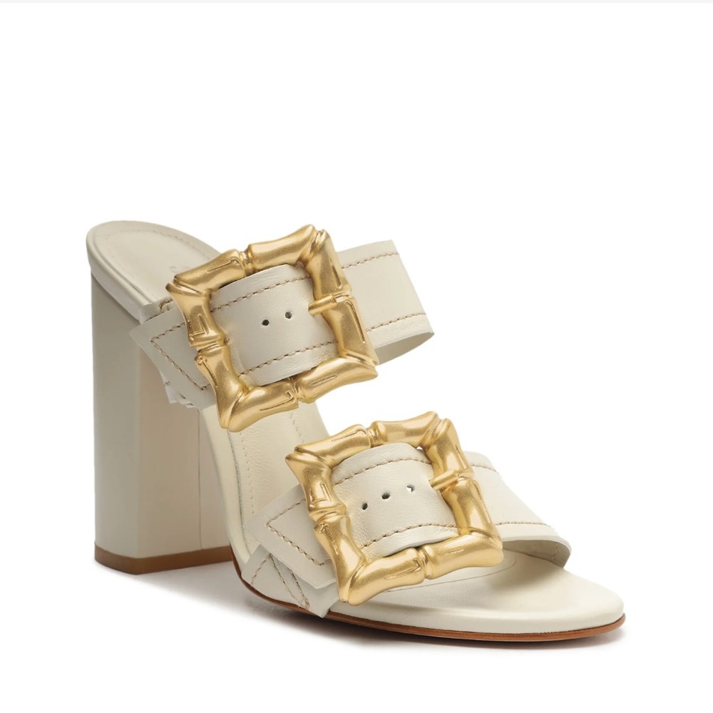 BNIB Schutz Enola Sandal in Pearl